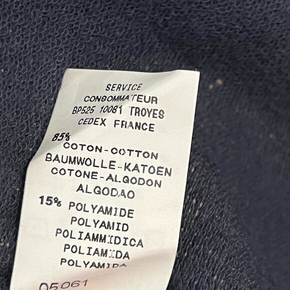 Vintage NWT Petit Bateau Grey Jacket Made in France - Picture 14 of 15